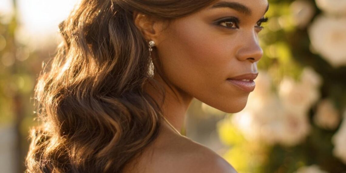 Hogyan válasszunk esküvői frizurát tiara, fátyol vagy mindkettő mellé?
