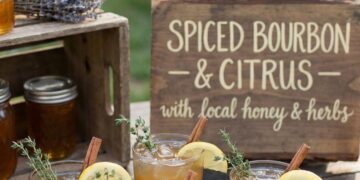 Ínycsiklandó Whisky Esküvői Koktélok – Mediális Inspirációk